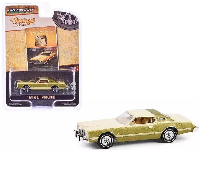 1976 Ford Thunderbird -  Vintage Ad Cars Series 11 - 1/64 Greenlight - 39150 E