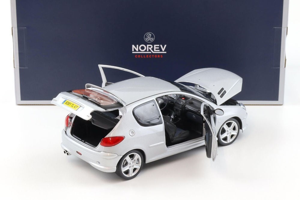 Peugeot 206 3 Doors RC 2003 - Norev 1:18 - 184726 - Passion Diecast