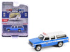 NYPD - 1990 Chevrolet Suburban K2500 Scottsdale - Hot Pursuit Series 46 - 1/64 Greenlight - 43040 D