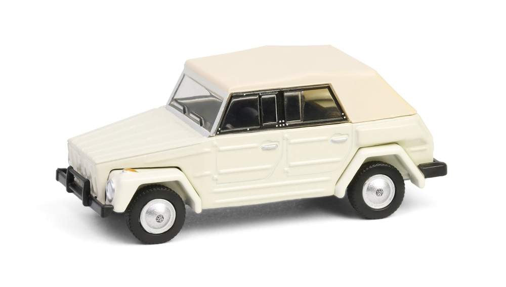 1973 Volkswagen Type 181 "The Thing" in Beige with Tan Soft Top - Club Vee-Dub Series 20 - 1/64 Greenlight - 36110 C