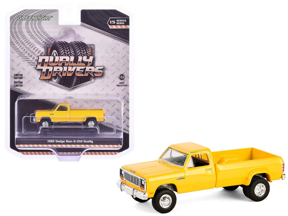 1982 Dodge Ram D350 Dually - Dually Drivers Series 15 - 1/64 Greenlight - 46150 B