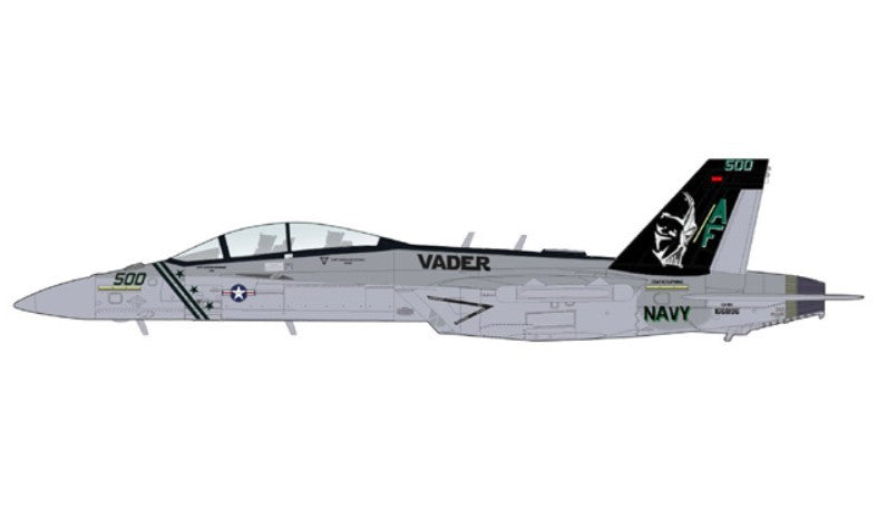 (Preorder) Boeing EA-18G Growler / USN VAQ-209 Star Warriors, NAS Whidbey Island, WA, 2018 / Hobby Master 1:72 HA5159