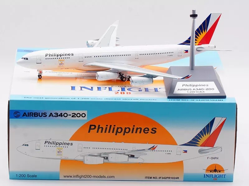 Philippine Airlines Airbus A340-211 / F-OHPH/ Inflight 200 / 1:200 / IF342PR1024R