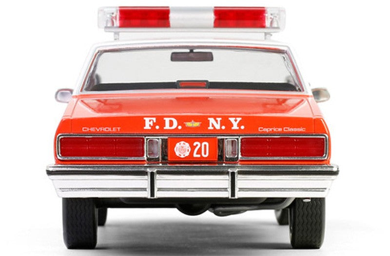 NYFD (The Official Fire Department City of New York) - 1987 Chevrolet Caprice 9C1 - 1/18 - Greenlight - 19141