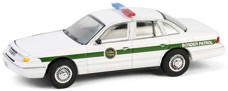 U.S. Customs and Border Protection Border Patrol - Hot Pursuit - Assortment - 1/64 Greenlight - 43035 Passion Diecast