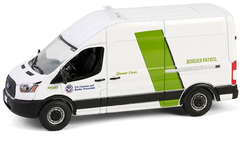 US Border Patrol - 2020 Ford Transit - Hot Pursuit Series Special Edition - 1/64 Greenlight - 43035 E