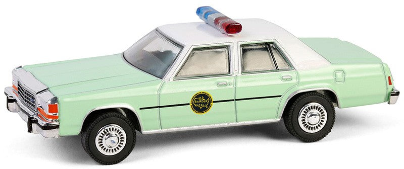 US Border Patrol - 1983 Ford LTD Crown Victoria - Hot Pursuit Series Special Edition - 1/64 Greenlight - 43035 B