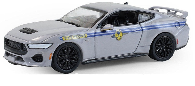 San Andreas Highway Patrol - 2023 Ford Mustang GT - Hot Pursuit Series 47 - 1/64 Greenlight - 43050 F
