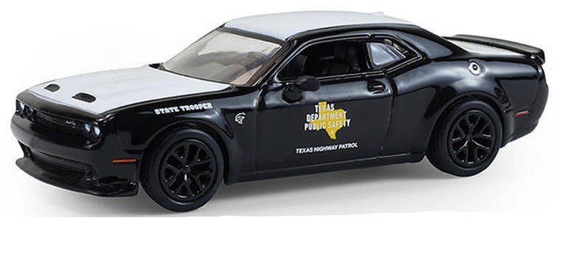 Texas DPS - 2020 Dodge Challenger SRT Hellcat - Hot Pursuit Series 47 - 1/64 Greenlight - 43050 E