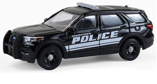 Whitestown Police - 2023 Ford Police Interceptor Utility - Hot Pursuit Series 47 - 1/64 Greenlight - 43050 D