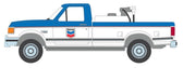 Chevron - 1991 Ford F-250 XL Pickup Truck - Blue Collar Collection Series 14 - 1/64 Greenlight - 35300 D