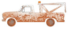 1973 Ford F100 Pickup Truck with Drop-In Tow Hook - Blue Collar Collection Series 14 - 1/64 Greenlight - 35300 B