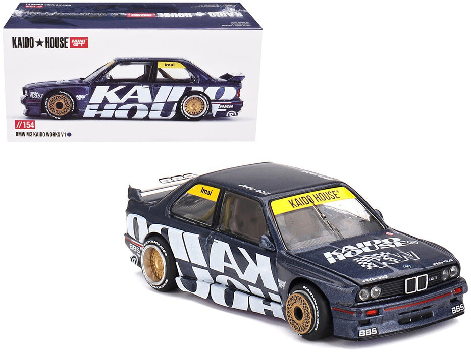 Kaido★House - BMW M3 (E30) KAIDO WORKS V1 - Mini GT - Mijo Exclusives - 1/64 - KHMG154 Passion Diecast