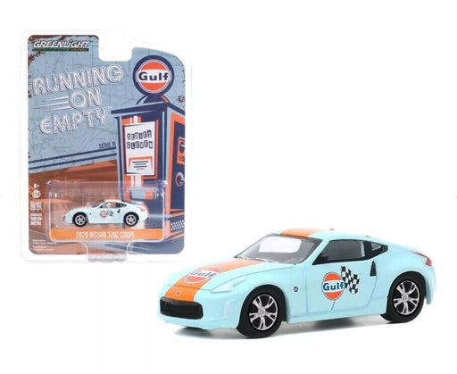 2020 Nissan 370Z - Gulf OiL Running on Empty Series 11 - greenlight 1-64  - 41110 F - Passion Diecast