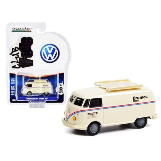 Brumos Racing - Volkswagen Type 2 Panel Van - Club Vee-Dub Series 13  Greenlight 1/64  - 36030 A