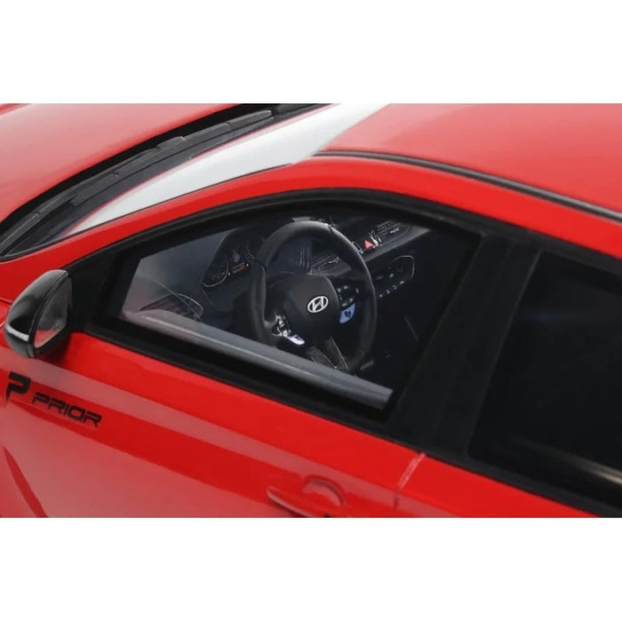 Prior Design I30 N Engine Red 2021 - 1/18 - OT1112 Passion Diecast 