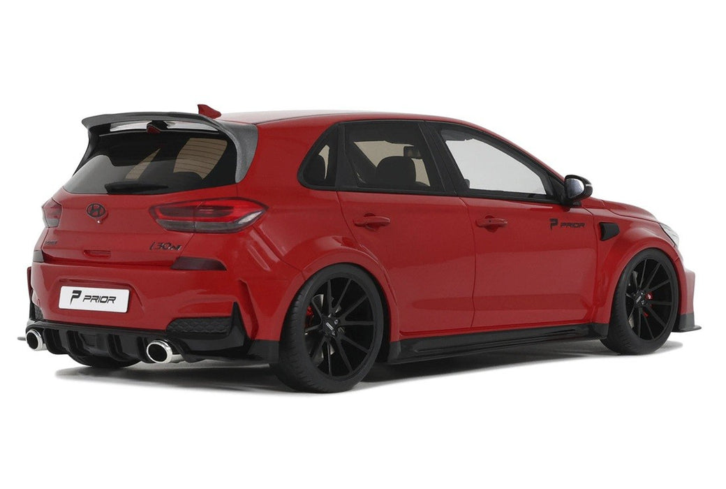 Prior Design I30 N Engine Red 2021 - 1/18 - OT1112 Passion Diecast 