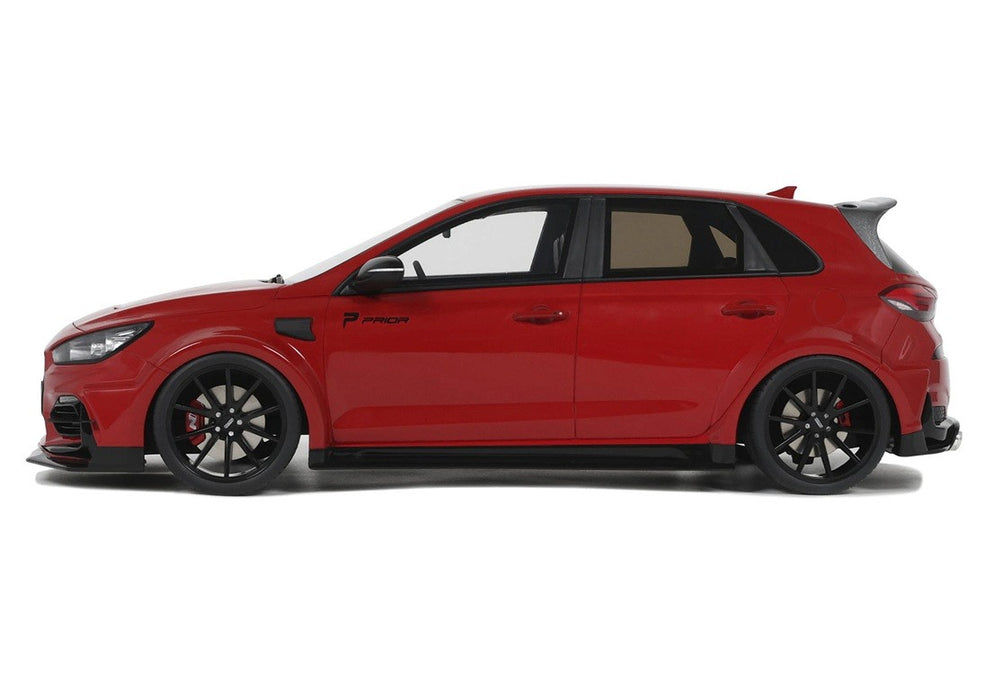 Prior Design I30 N Engine Red 2021 - 1/18 - OT1112 Passion Diecast 