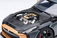 Nissan GT-R50 by Italdesign (Liquid Kinetic Silver/Energetic Sigma Gold) - Autoart 1/18 - 77510 - Passion Diecast 