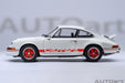 Porsche 911 Carrera 2.7 RS (Grand Prix White with Red stripes) - Autoart 1/18 - 78030 - Passion Diecast 