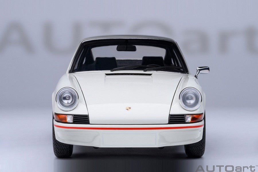 Porsche 911 Carrera 2.7 RS (Grand Prix White with Red stripes) - Autoart 1/18 - 78030 - Passion Diecast 