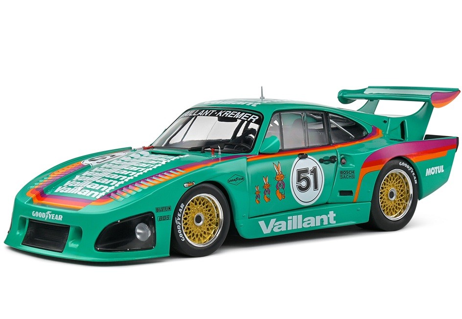 Porsche 935 K3 - 1977 - No.51 VAILLANT - Solido - 1/18 - S1807205 - Passion Diecast 