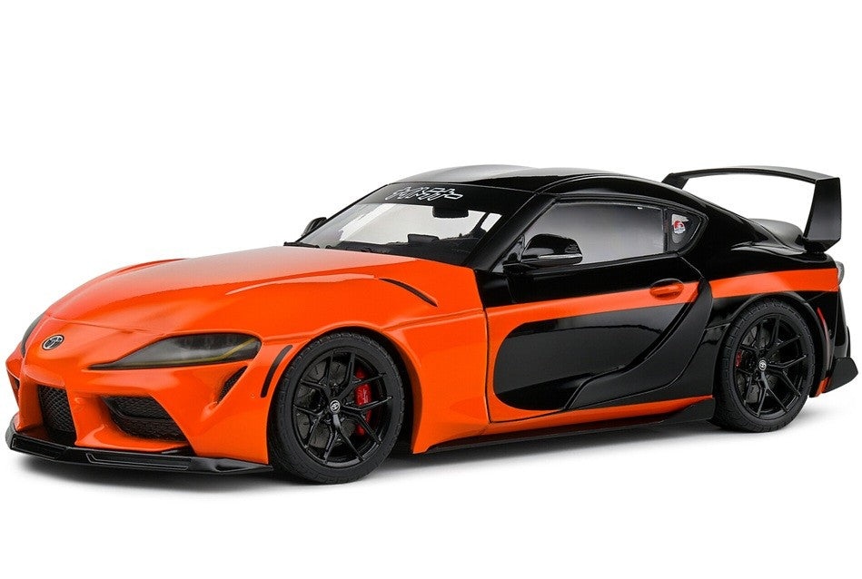 Toyota GR SUPRA STREETFIGHTER - ORANGE STREETFIGHTER - 2024 - Solido - 1/18 - S1809005 - Passion Diecast 