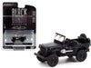 1942 Willys MB Jeep - Black Bandit Series 25   1/64 Greenlight - 28070 A