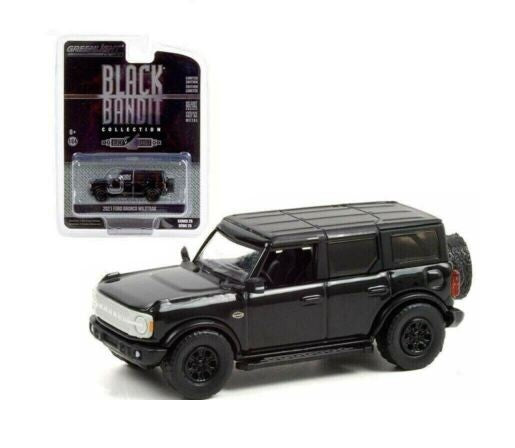 2021 Ford Bronco Wildtrak - Black Bandit Series 25   1/64 Greenlight - 28070 F