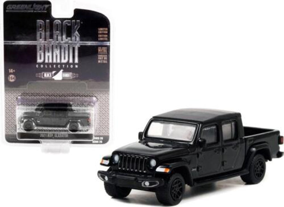 2021 Jeep Gladiator - Black Bandit Series 26 - 1/64 Greenlight - 28090 E- Passion Diecast