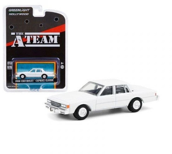 1980 Chevrolet Caprice Classic - The A-Team  - Greenlight 1/64 -  44865 C - Passion Diecast 