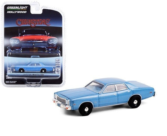 1977 Plymouth Fury - Detective Rudolph Junkins' - Christine - Hollywood 30 -1-64  greenlight - 44900 B  - Passion Diecast