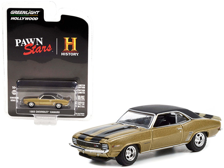 1969 Chevrolet Camaro Z/28 - Pawn Stars - Hollywood Series 35 - 1/64 Greenlight - 44950 C