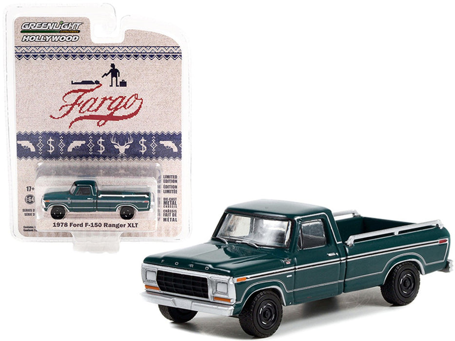 1978 Ford F-150 Ranger XLT - Fargo - Hollywood Series 35 - 1/64 Greenlight - 44950 E