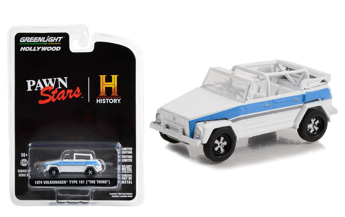1974 Volkswagen Thing (Type 181) - Pawn Stars - Hollywood Series 37 - 1/64 Greenlight - 44970 C