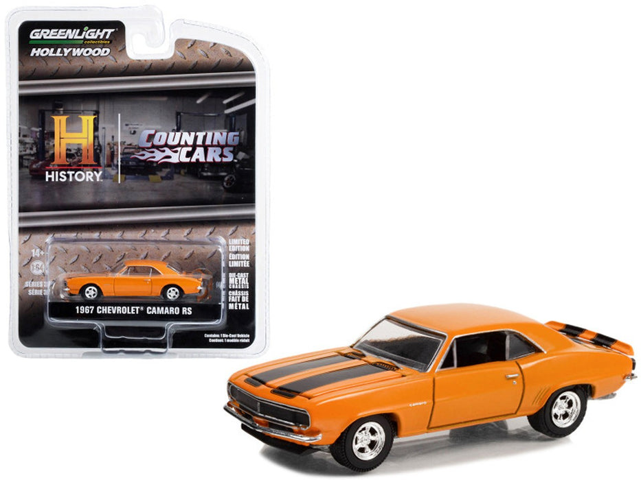 1967 Chevrolet Camaro RS - Counting Cars - Hollywood Series 37 - 1/64 Greenlight - 44970 F