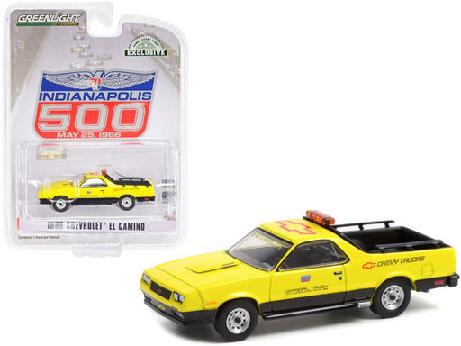 1986 Chevrolet El Camino SS 70th Annual Indianapolis - Hobby Exclusive - 1/64 Greenlight - 30311  Passion Diecast
