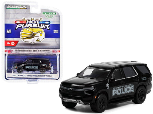 Police Department, Pennsylvania - 2021 Chevrolet Tahoe Police Pursuit Vehicle  - Hobby Exclusive - 1/64 Greenlight - 30342