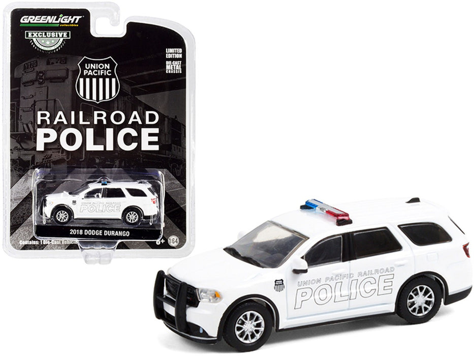 Union Pacific Railroad Police - 2018 Dodge Durango - Hobby Exclusive - 1/64 Greenlight - 30268