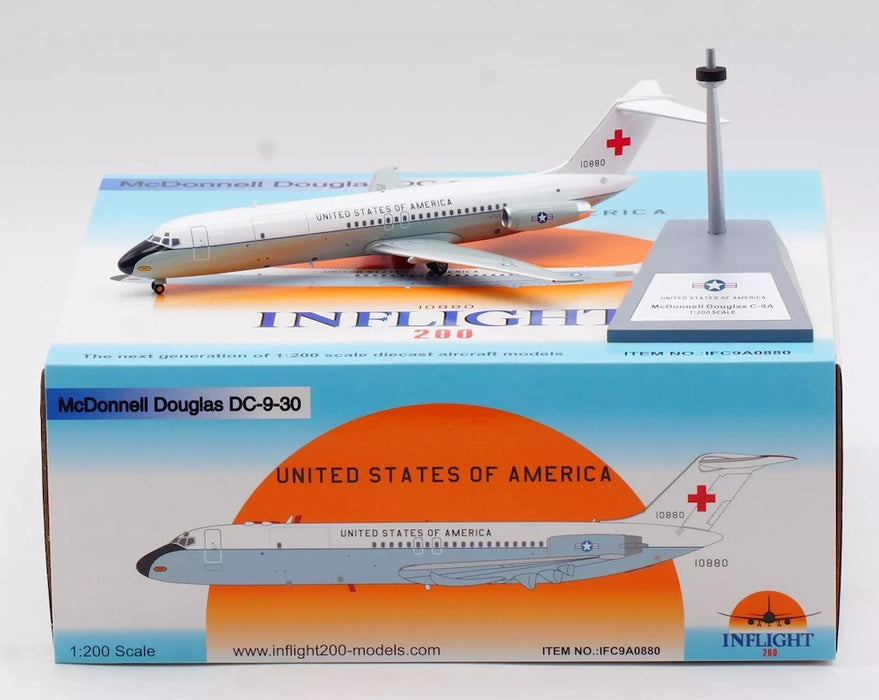 US Air Force McDonnell-Douglas C-9A Nightingale / 71-0880 / Inflight 200 / 1:200 / IFC9A0880