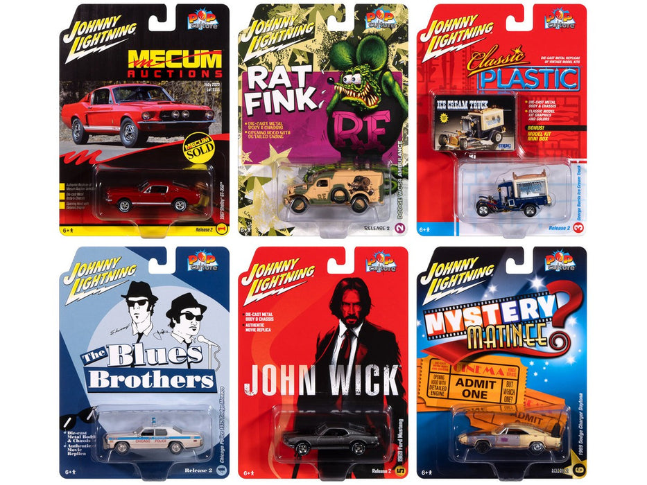 Pop Culture 2024 Release 1 - Assortment - Johnny Lightning - 1:64 - JLPC015 -  Passion Diecast 