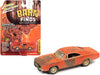 1969 Dodge Charger Weathered Orange - Hobby Exclusive - Johnny Lightning 1:64 - JLSP192