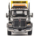 Kenworth T880 Daycab Tridem Tractor in Black with Trail King TK120 HDG Lowboy Trailer - Diecast Master - 1/50 - 71134