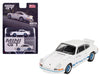 Porsche 911 Carrera RS 2.7 Grand Prix White with Blue Livery  - Mini GT - 1:64 - MGT00715 Passion Diecast