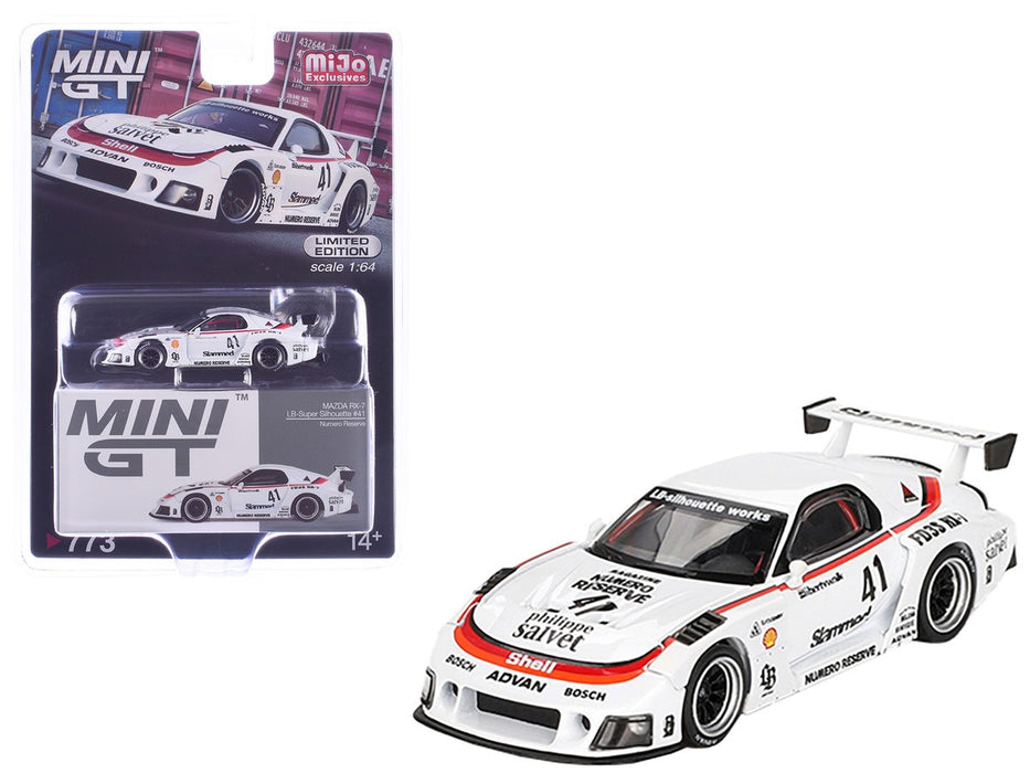 MAZDA RX-7 LB-Super Silhouette No.41 Numero Reserve - Mini GT - 1:64 - MGT00773 Passion Diecast