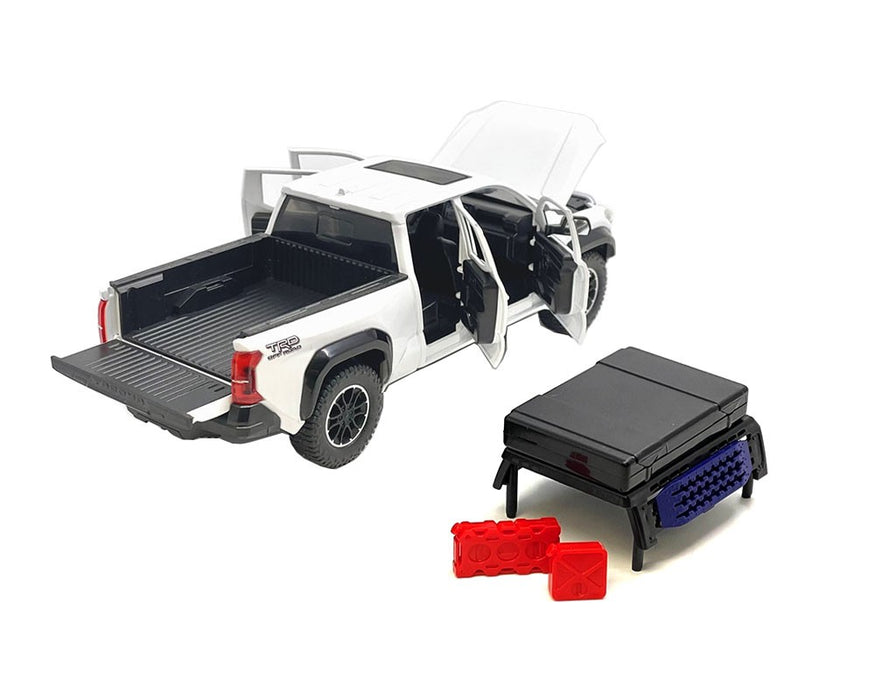 Toyota Tacoma TRD Off-Road Edition - White - Mijo Exclusive - 1/24 - H08778-WH Passion Diecast