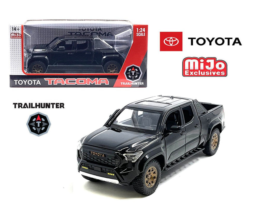 Toyota Tacoma Trailhunter Edition - Black - Mijo Exclusive - 1/24 - H08777-BK Passion Diecast