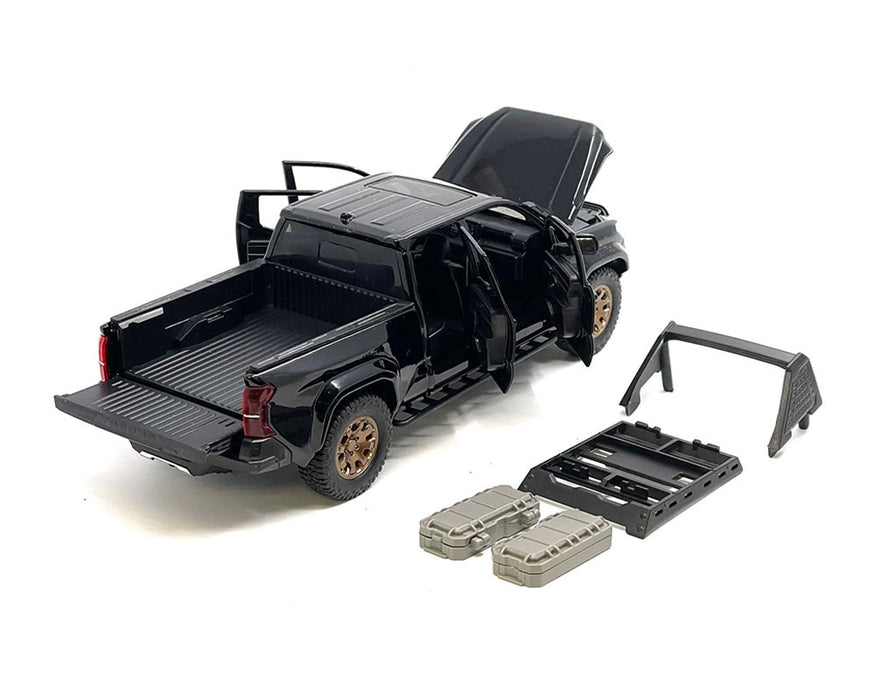 Toyota Tacoma Trailhunter Edition - Black - Mijo Exclusive - 1/24 - H08777-BK Passion Diecast