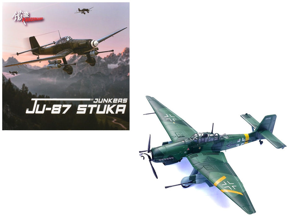Junkers Ju 87G2 Stuka Luftwaffe Immelmann,Hans Rudel, Slovakia, 1944 - Panzerkampf Aircraft   14647PB