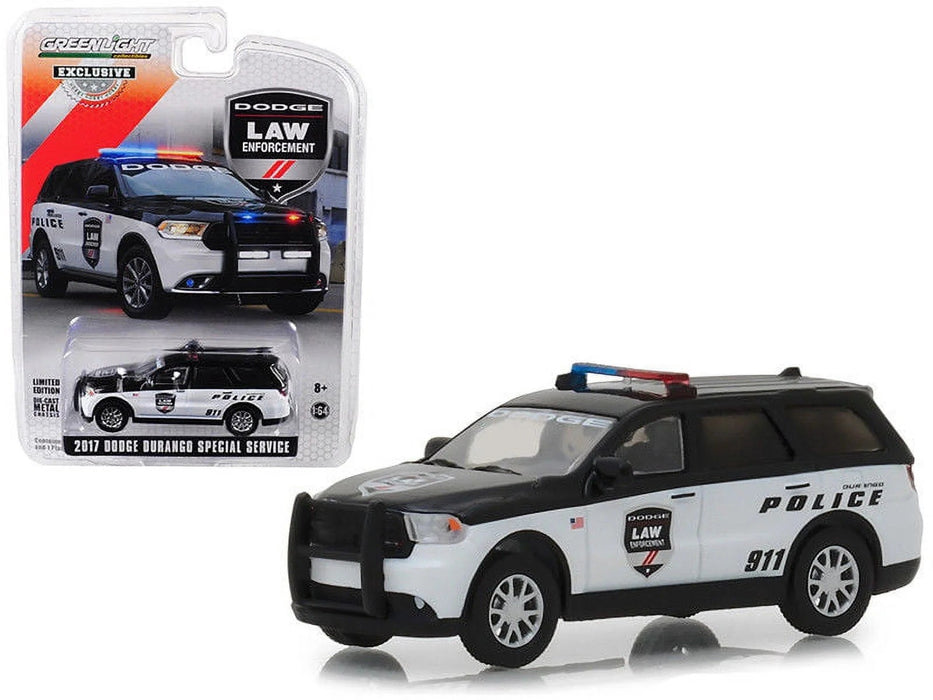 2017 Dodge Law Enforcement Durango Police  greenlight 29995 1-64 PassionDiecast